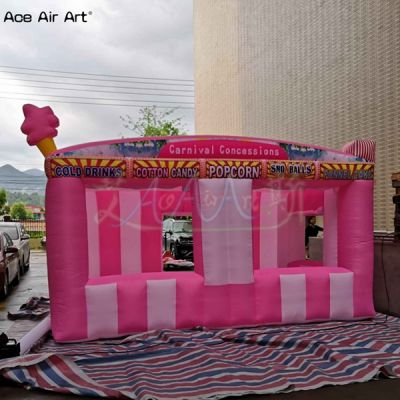Popular USA concession balloon inflatable carnival candy booth sale concession stand for Party in US