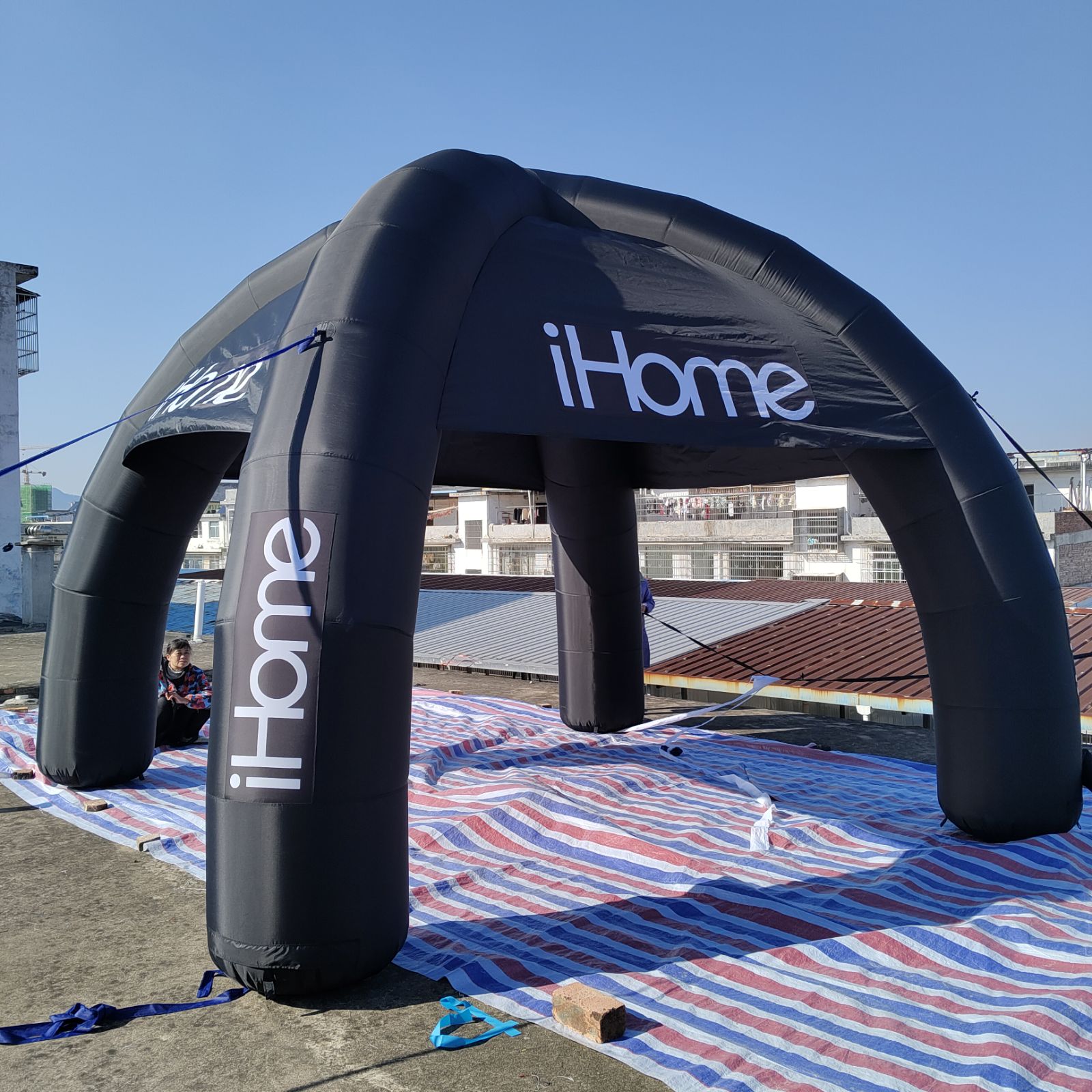 Inflatable Spider Tent