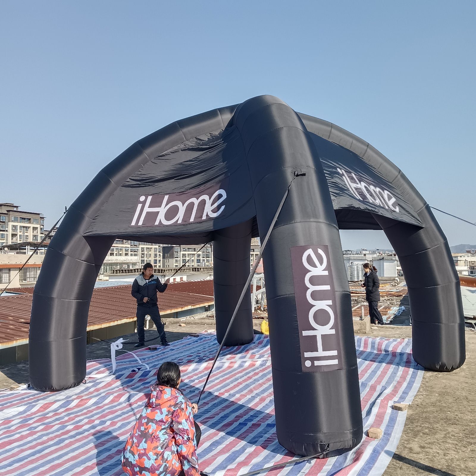 Inflatable Spider Tent