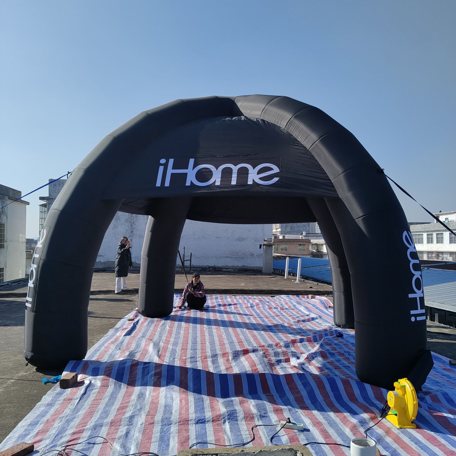 Inflatable Spider Tent