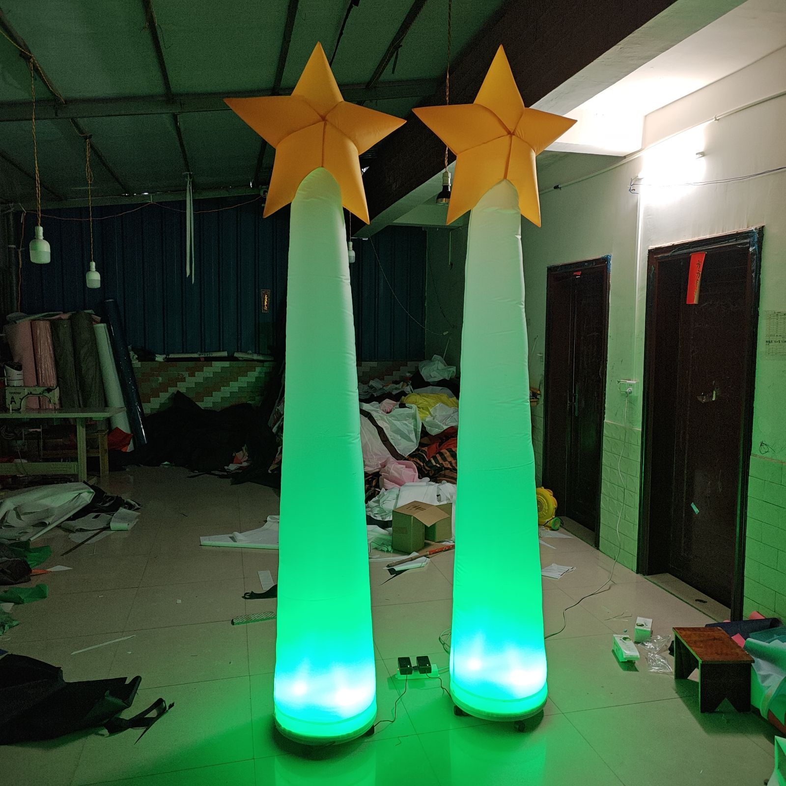 Inflatable Lucky Star Pillars