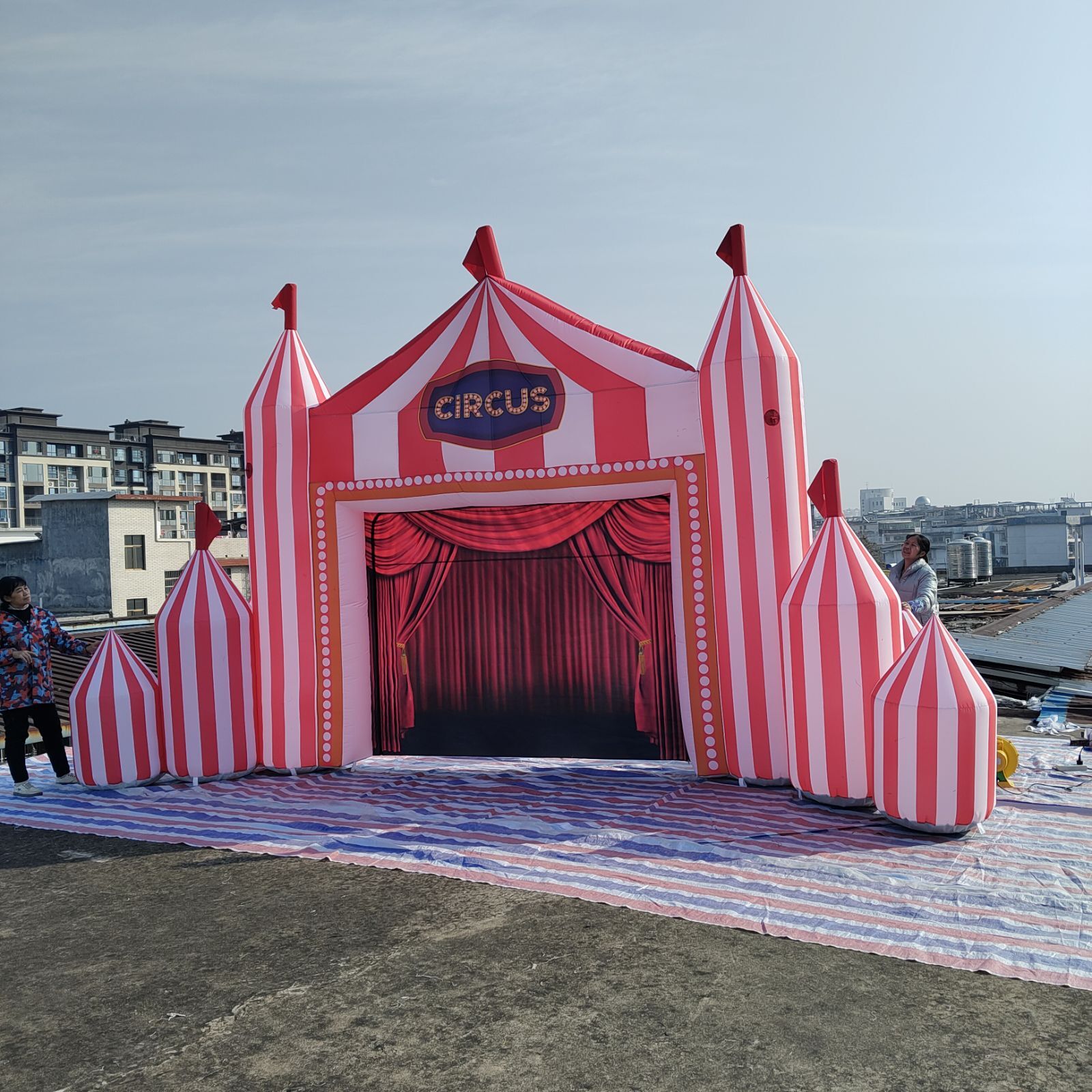 Inflatable Circus Arch