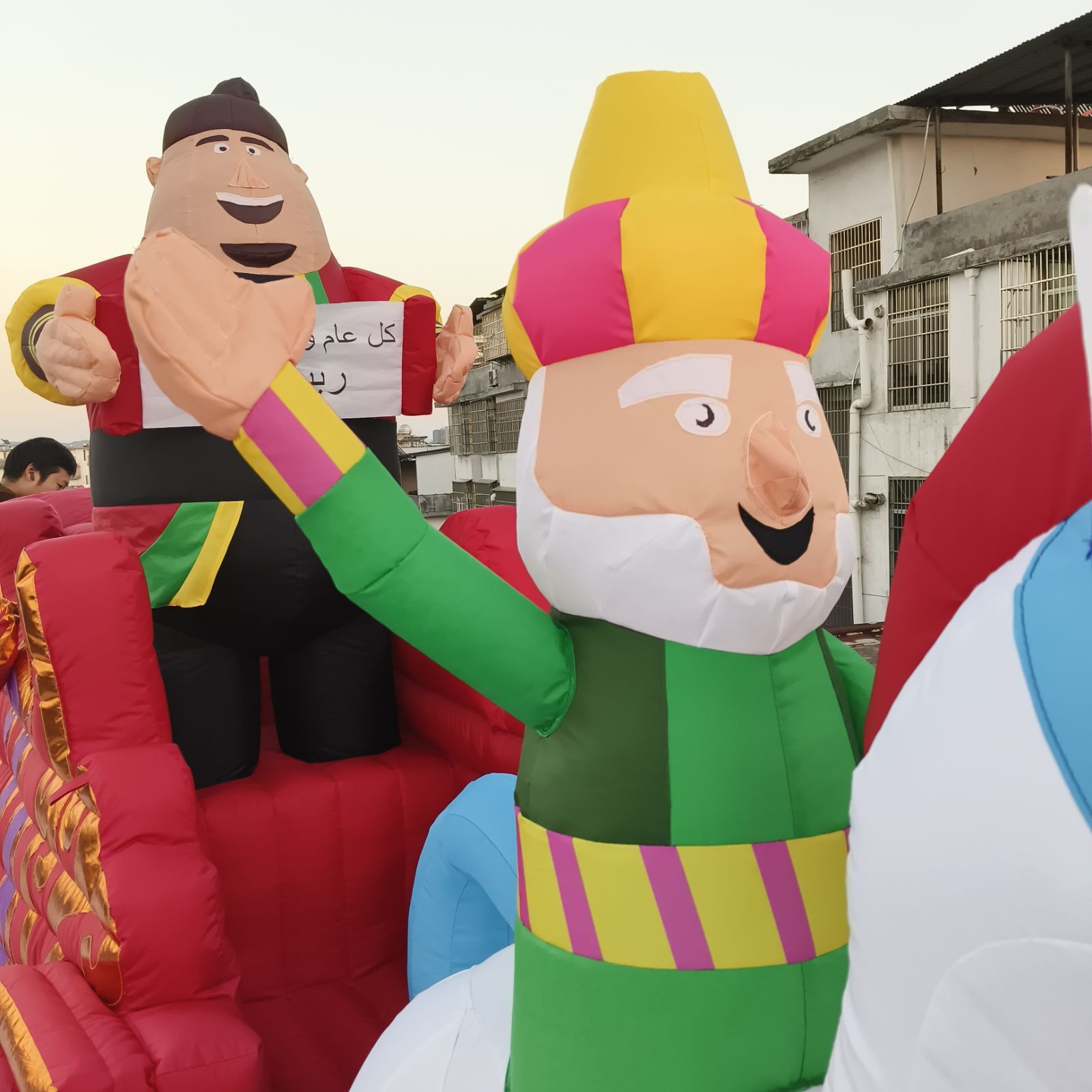 Inflatable Horse Carriage