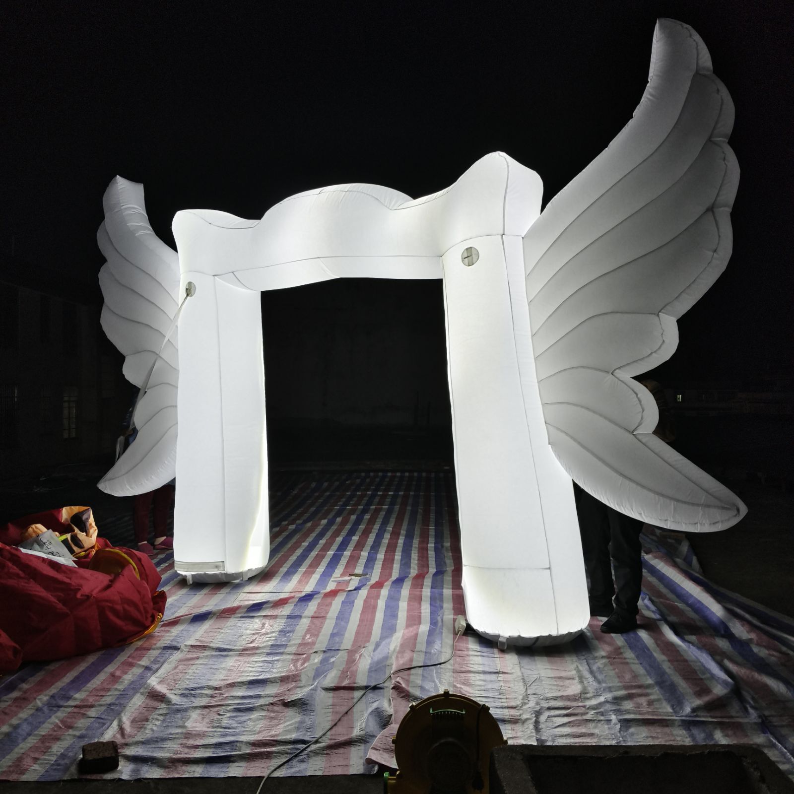 Inflatable Angel Arch
