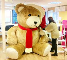 Inflatable Flush Bear