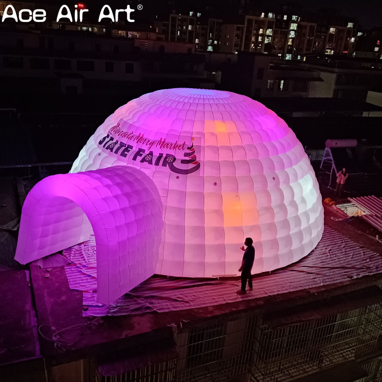 Inflatable Dome Tent