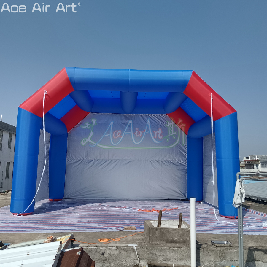 6x4x4m H Outdoor Race Pergola Inflatable Racing Tent Canopy Advertising Vaulted Tent For Display Or Sales