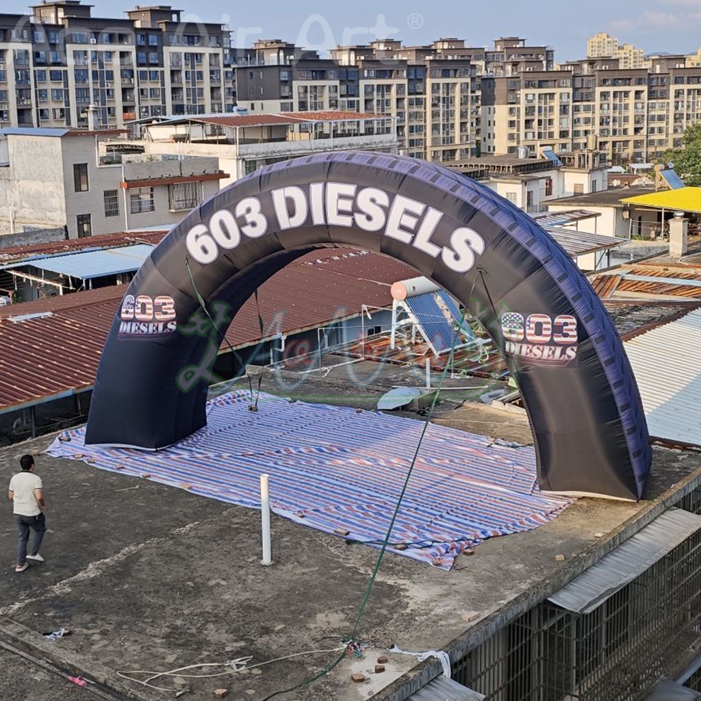 10mW Custom Tire Shape Inflatable Arch Giant Inflatable Tire Archway Advertising Inflatable Tire Entrance