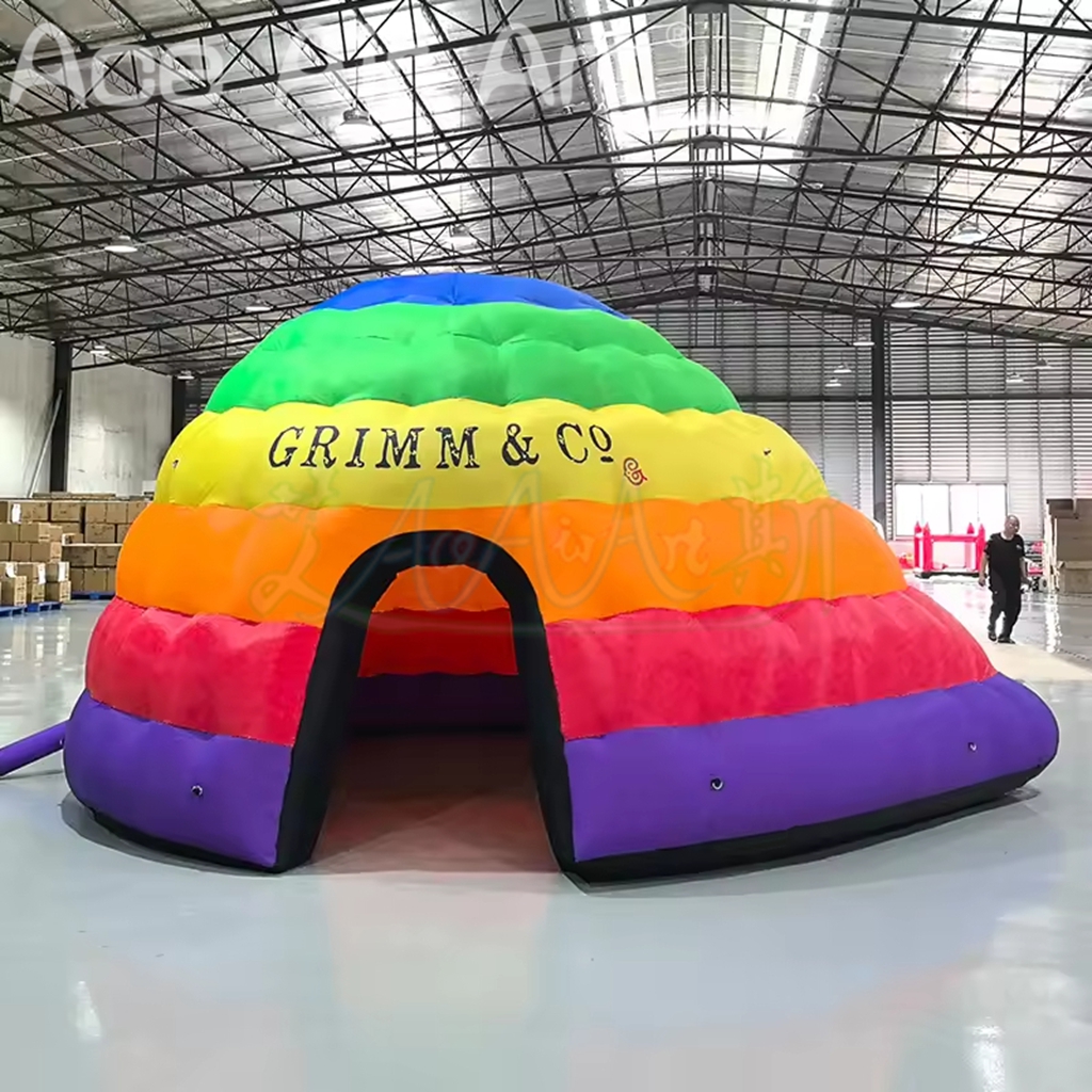 Customization Outdoor Waterproof Inflatable Tent Advertising Tent Party Tent for Nightclub Parties and Camping
