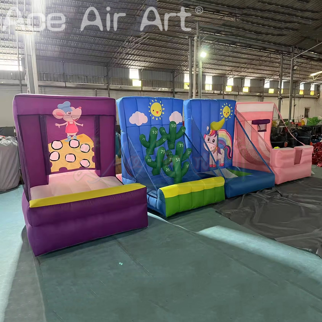 Inflatable Sports Game for Sale Basketball Carnival Throwing Games
