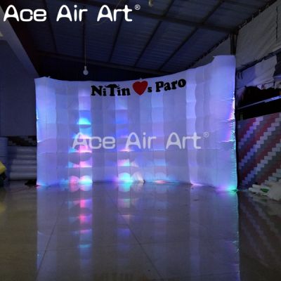 inflatable photo booth&wall